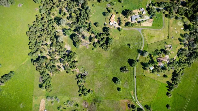a view of an outdoor space and a yard