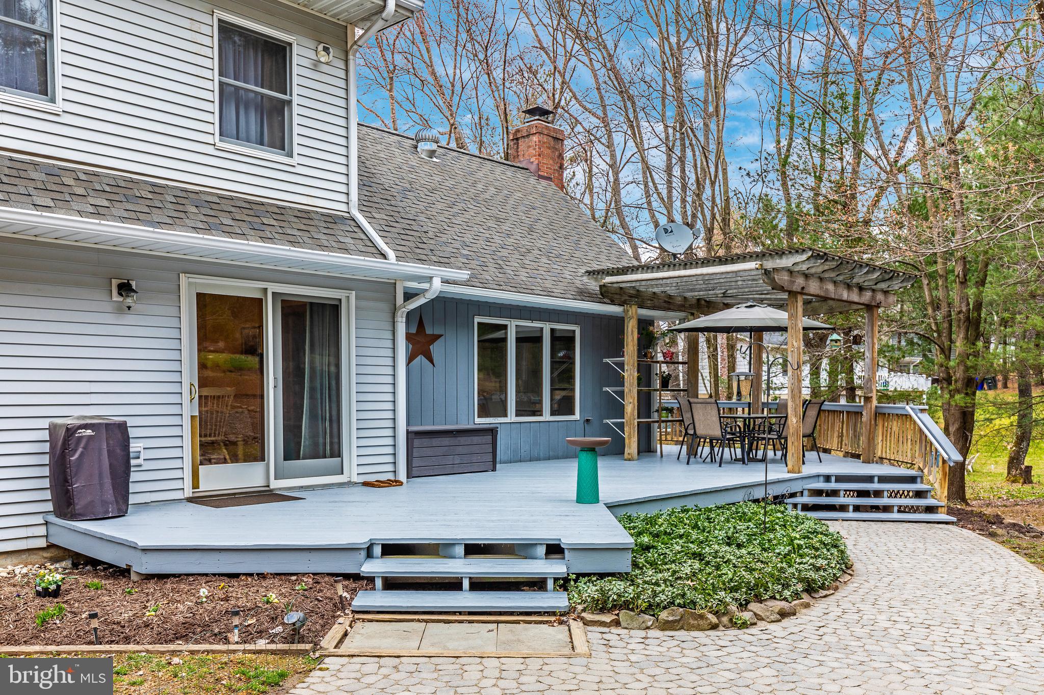11789 Rowe Road Monrovia, MD 21770 - Photo 67 of 82 Exterior Back view of Large Wrap Around Deck