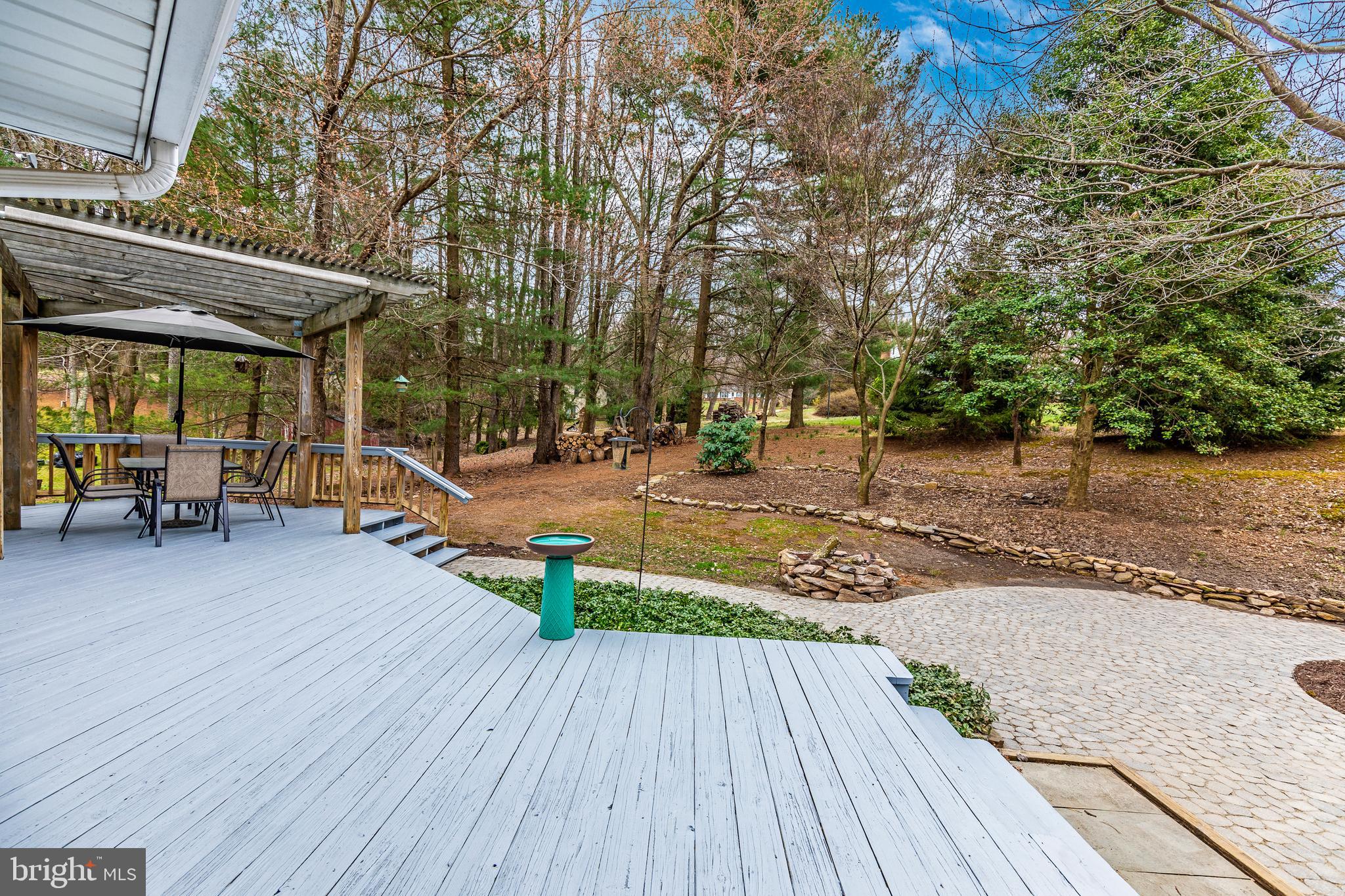 11789 Rowe Road Monrovia, MD 21770 - Photo 68 of 82 Exterior Back view of Large Wrap Around Deck