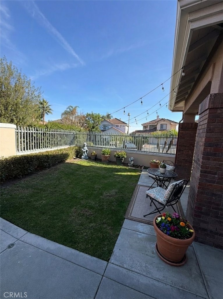 17 Pastora Lake Forest, CA 92610 - Photo 11 of 53 a view of a porch with furniture and a garden