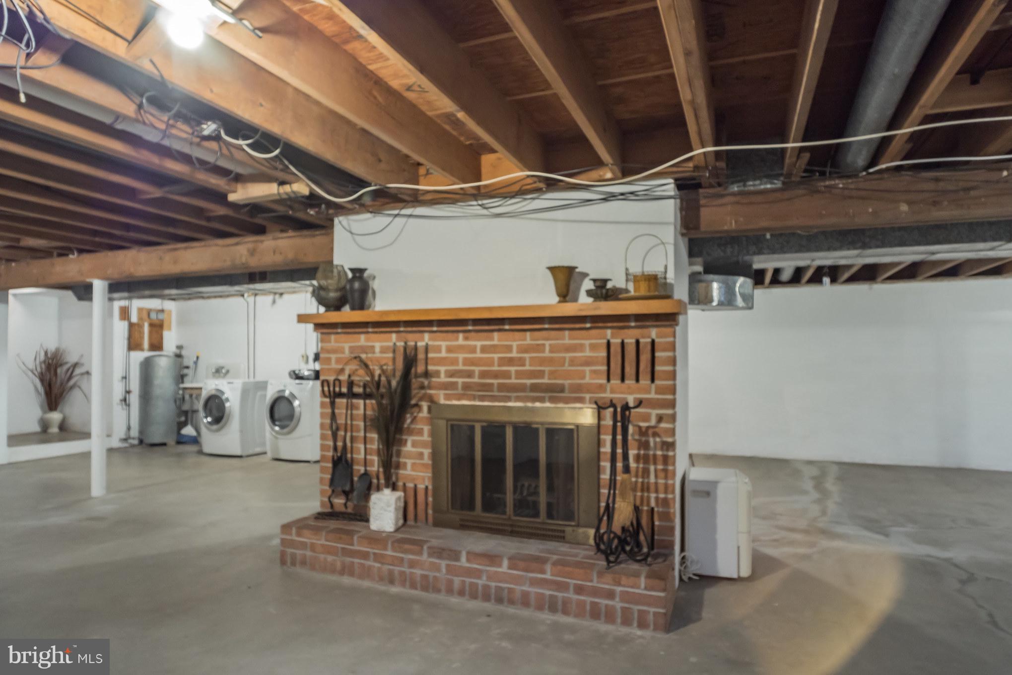 209 West Reliance Road Souderton, PA 18964 - Photo 22 of 32 2nd Fireplace Basement-Wood Burning