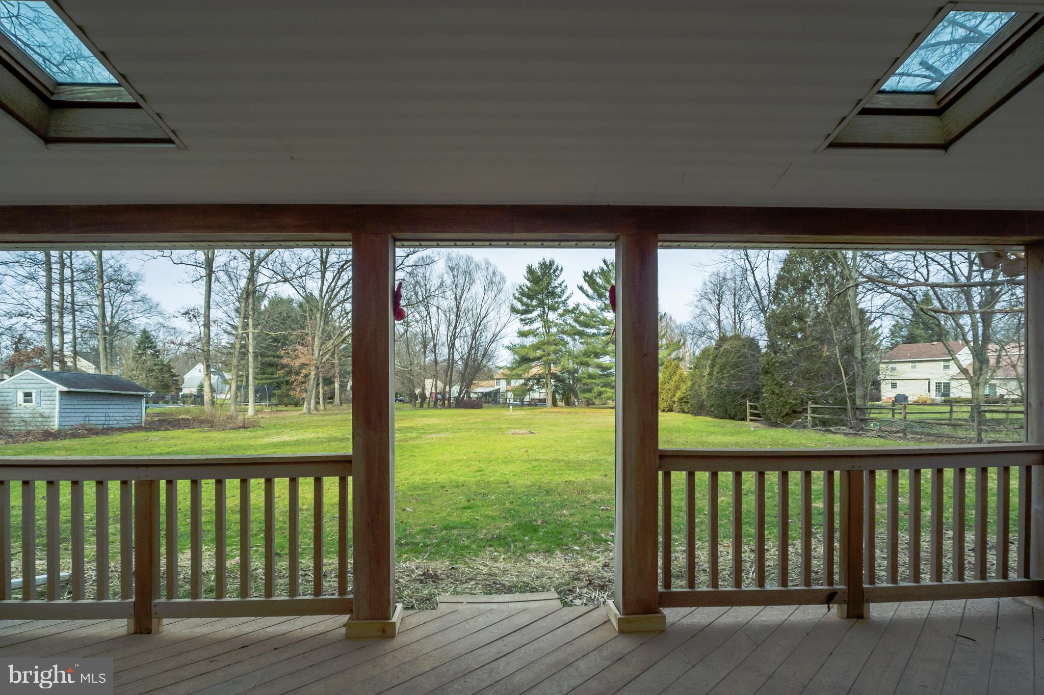 209 West Reliance Road Souderton, PA 18964 - Photo 30 of 32 Brand New Rear Patio with Maintenance Free Trex
