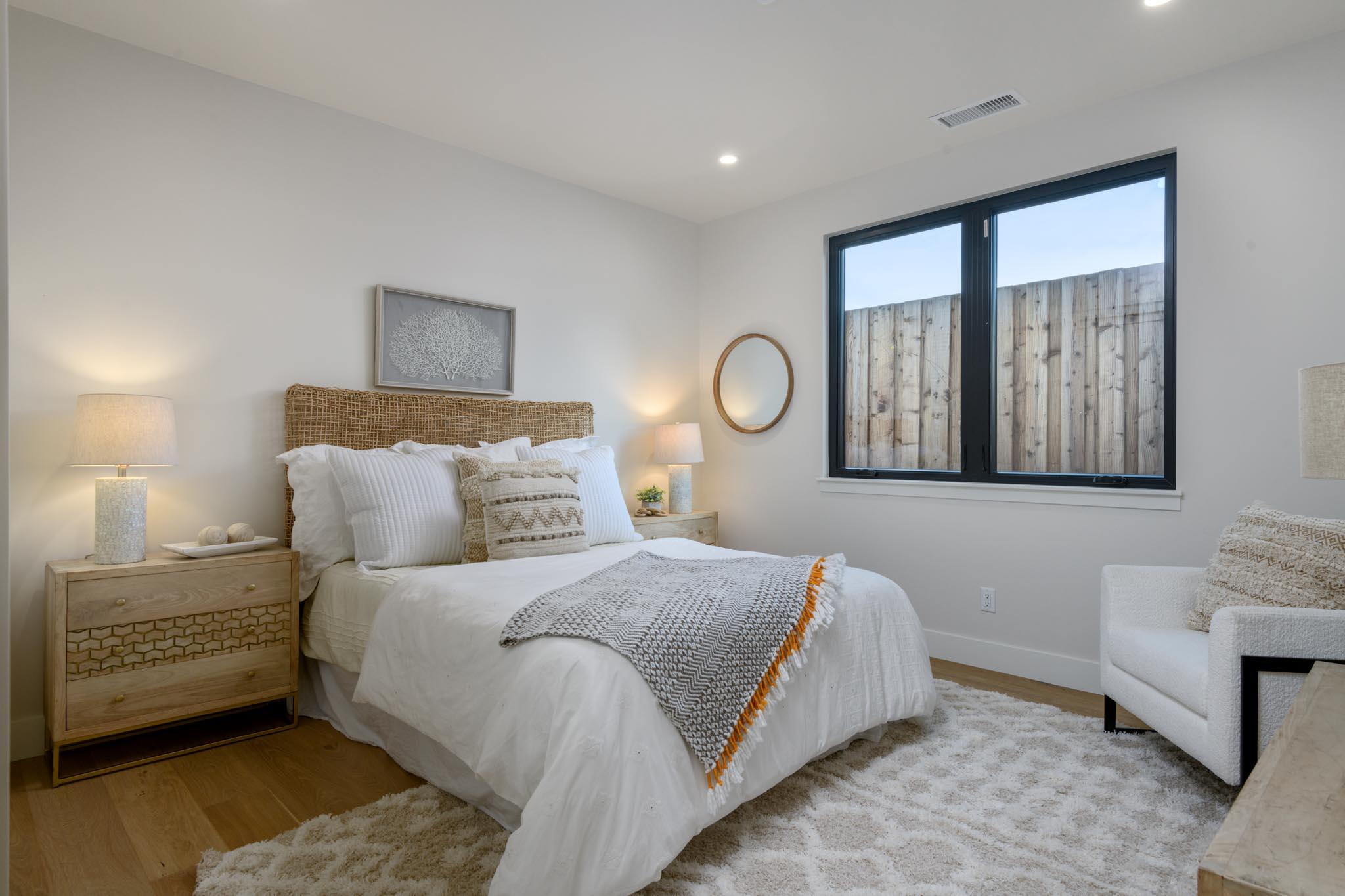 229 Mohawk Road Santa Barbara, CA 93109 - Photo 12 of 24 a bedroom with a bed and window