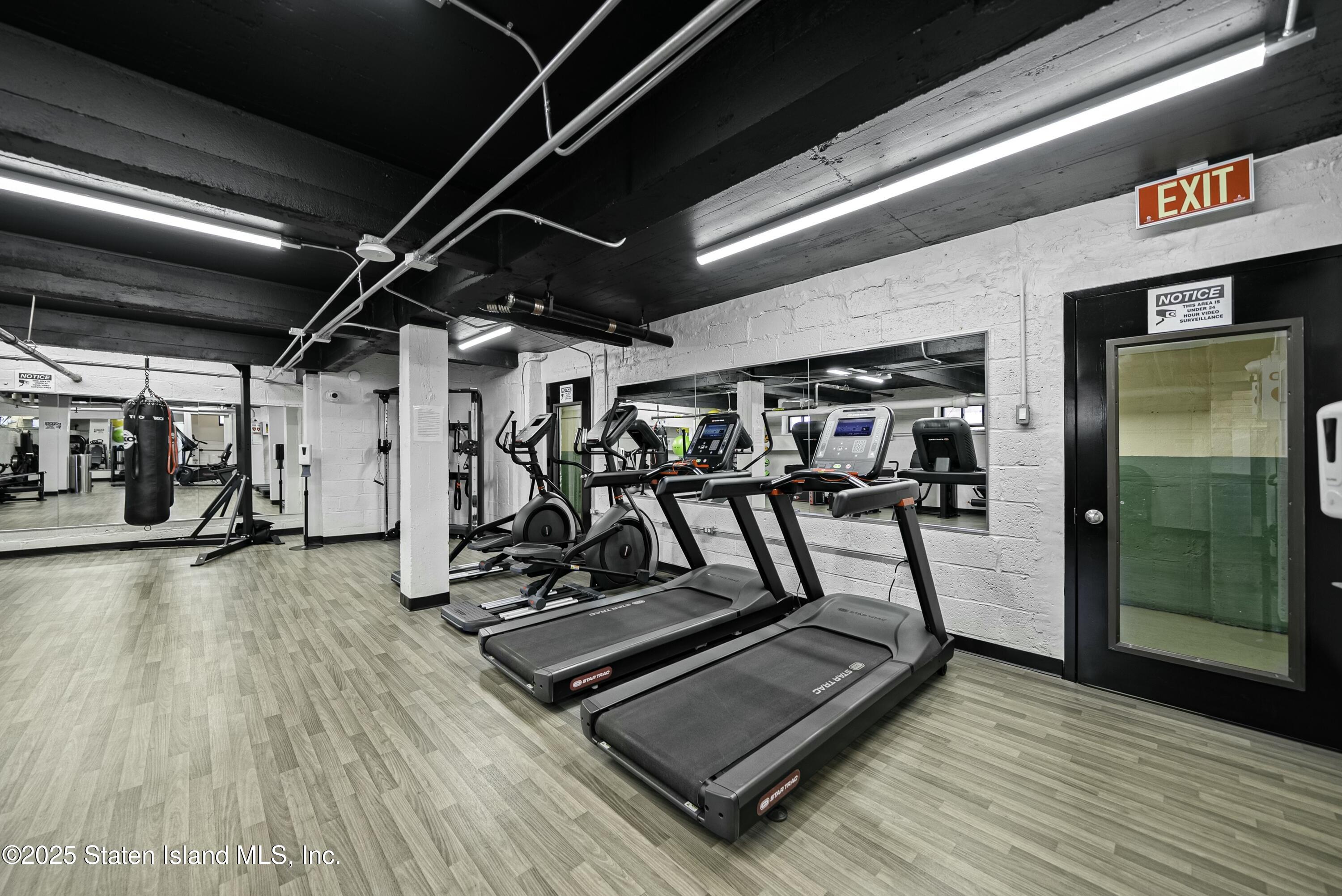 3105 Ave V, Unit 1F Brooklyn, NY 11229 - Photo 17 of 19 a view of a room with gym equipment