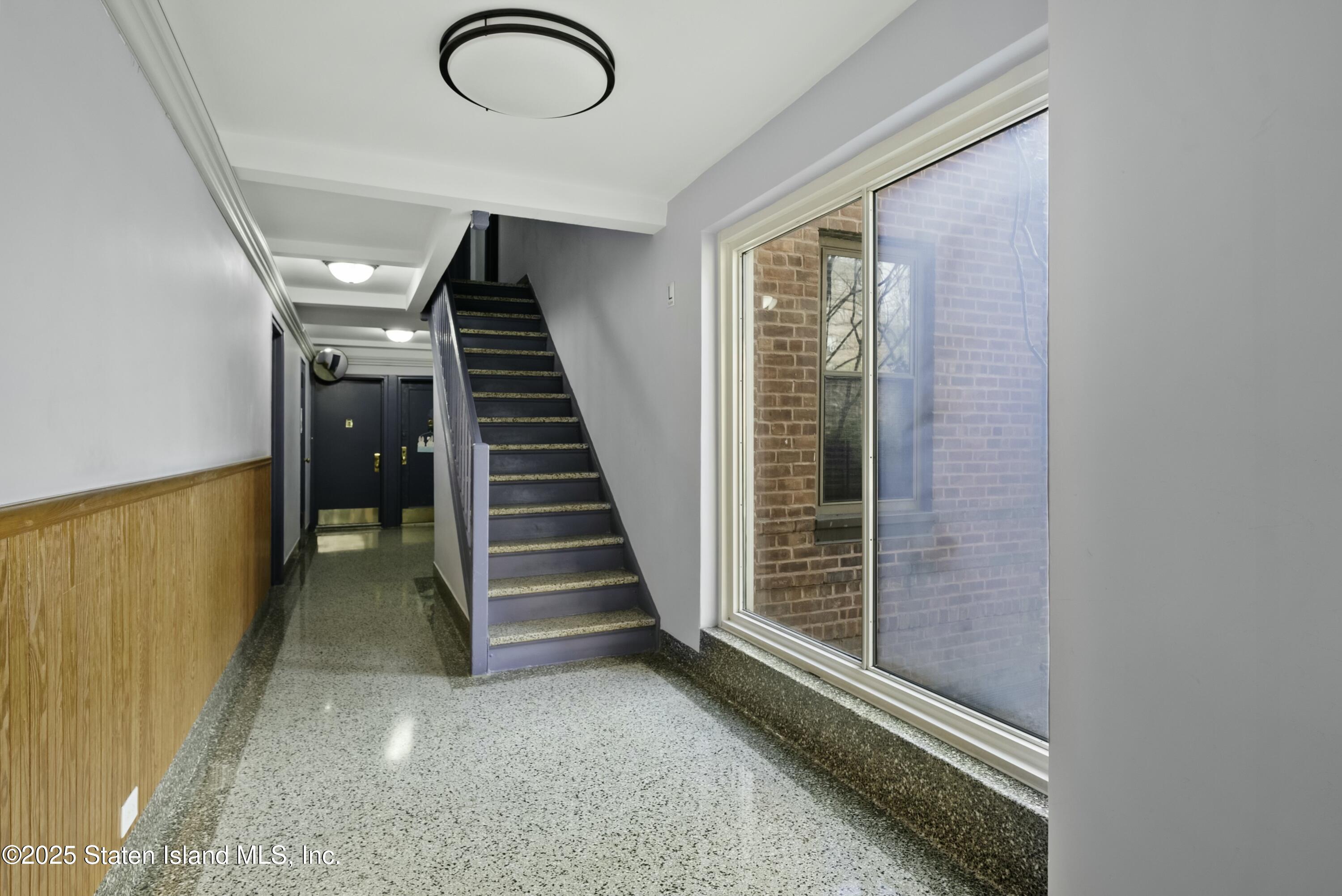 3105 Ave V, Unit 1F Brooklyn, NY 11229 - Photo 4 of 19 a view of entryway and hall with wooden floor