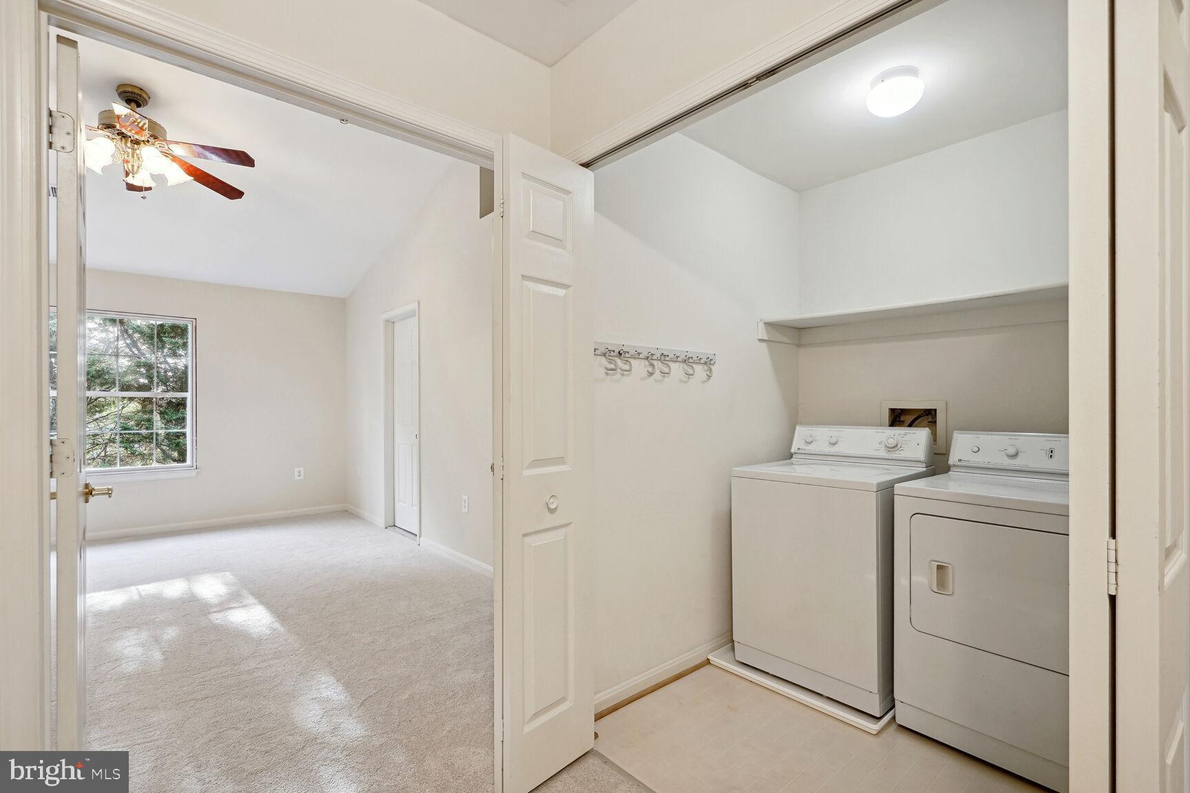 2817 Roesh Way Vienna, VA 22181 - Photo 19 of 30 Laundry room adjacent to primary bedroom