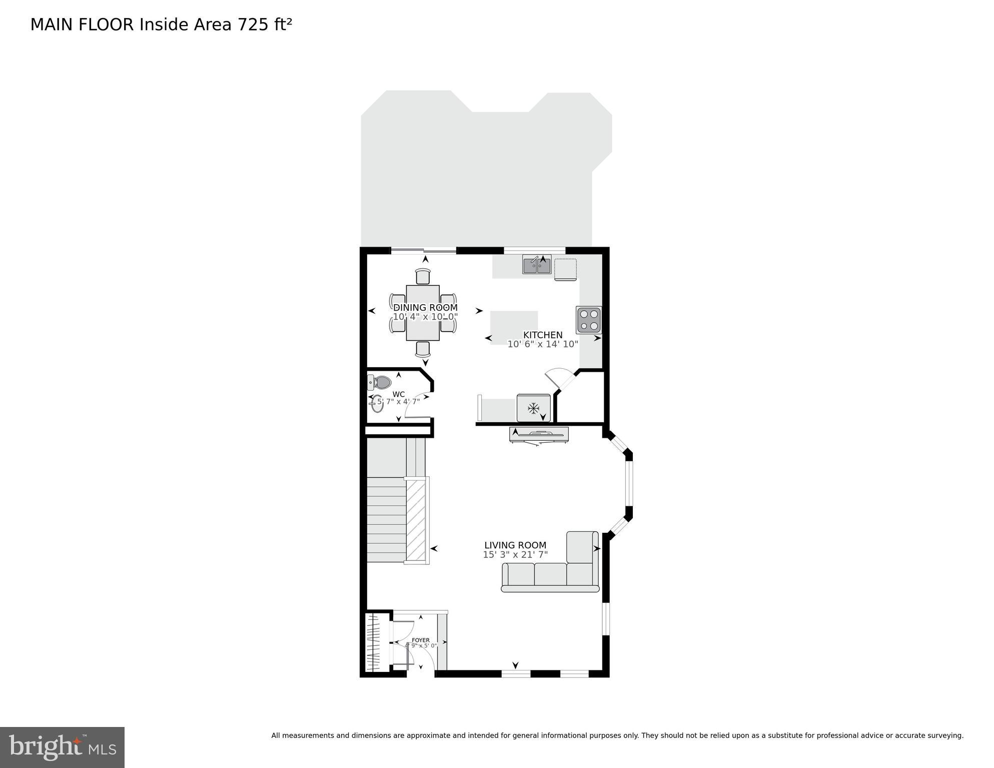 2817 Roesh Way Vienna, VA 22181 - Photo 29 of 30 Main level floorplan