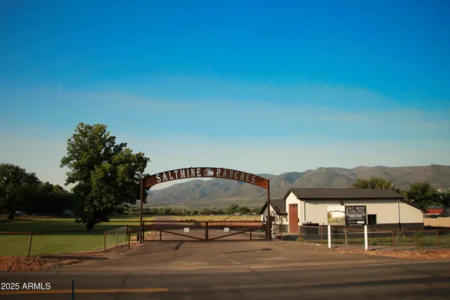 an outdoor space with seating