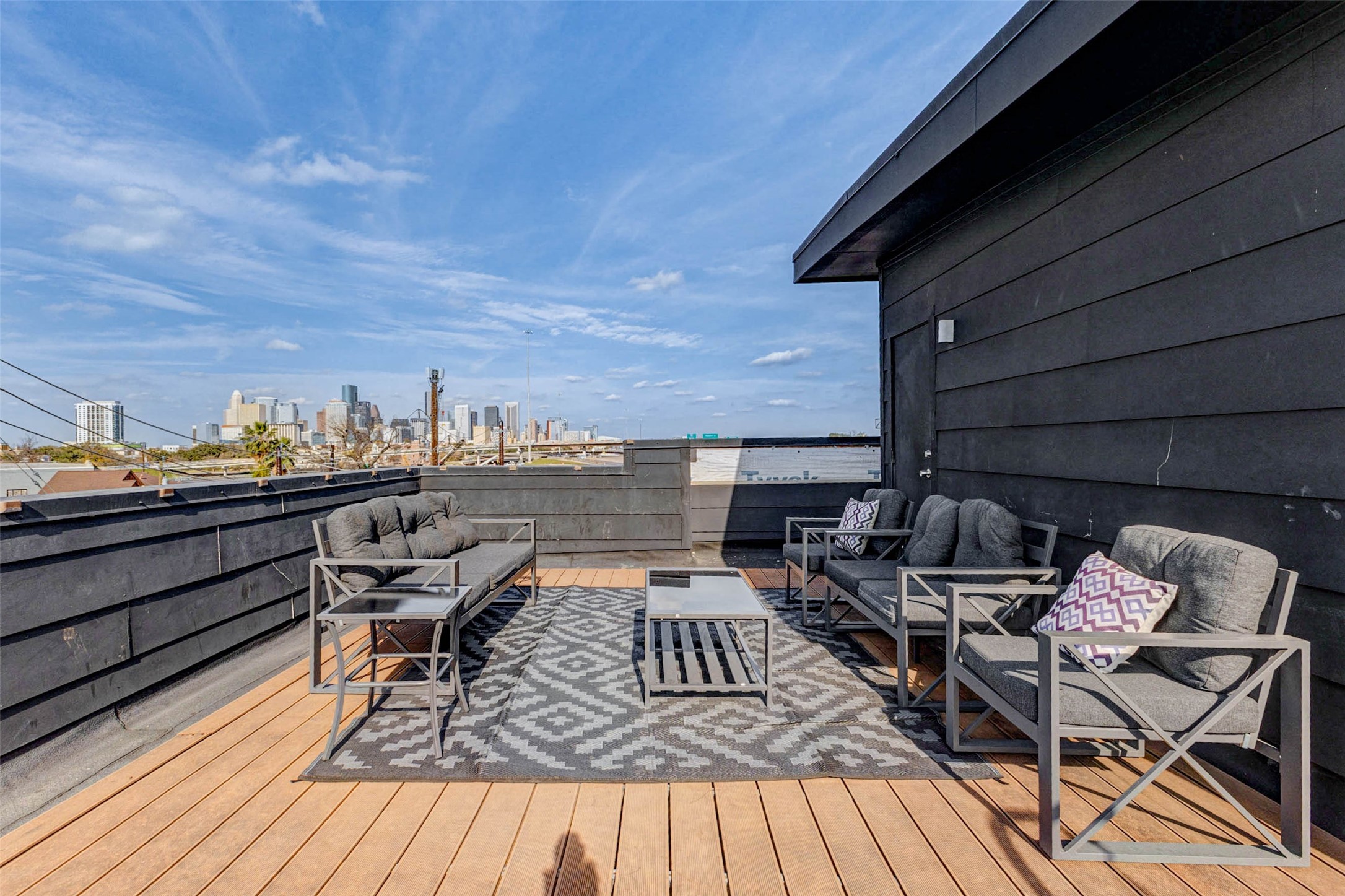4115 Chartres Street Houston, TX 77004 - Photo 48 of 50 a view of a terrace with seating area