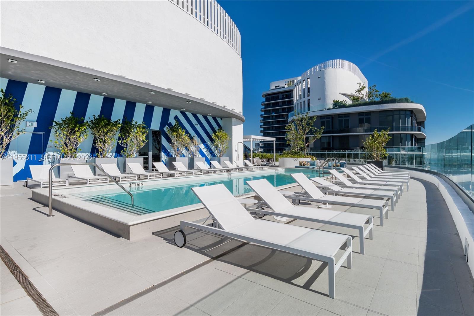 45 Southwest 9th Street, Unit 3401 Miami, FL 33130 - Photo 25 of 36 a view of kitchen with furniture and window