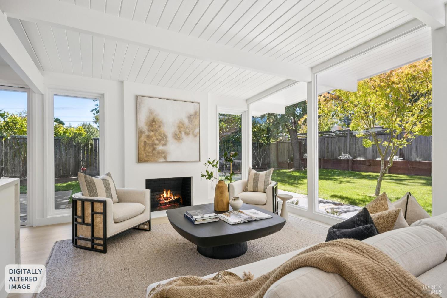 2235 Juniperberry Drive San Rafael, CA 94903 - Photo 1 of 30 Photo has been digitally altered adding fire in the fireplace. Oriiginal Photo is available on request.
