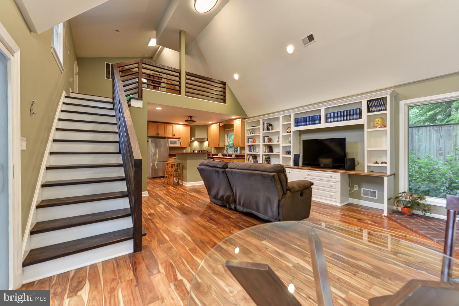 3105 Kingtree Street Silver Spring, MD 20902 - Photo 13 of 46 Stair to Upper Level and Living Area