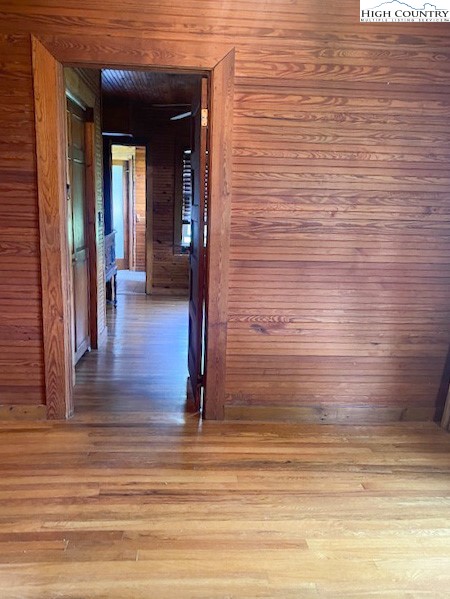 23 Millards Way Sparta, NC 28675 - Photo 39 of 46 a view of a brick house with wooden walls