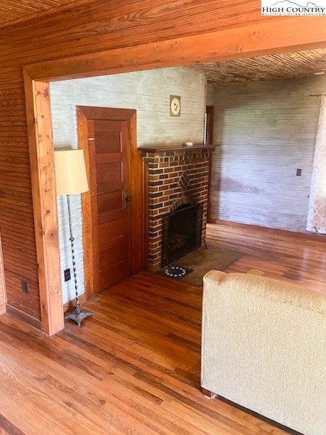 23 Millards Way Sparta, NC 28675 - Photo 43 of 46 a view of an entryway with wooden floor