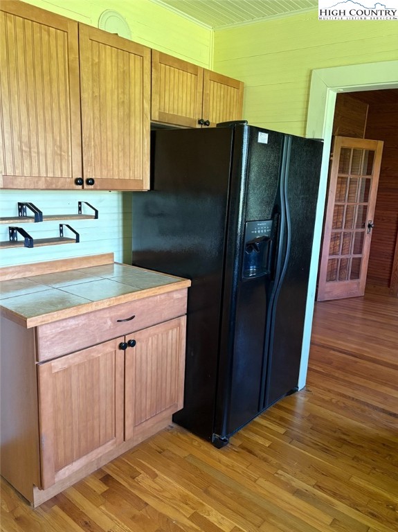 23 Millards Way Sparta, NC 28675 - Photo 9 of 46 a kitchen with stainless steel appliances a refrigerator and a cabinets