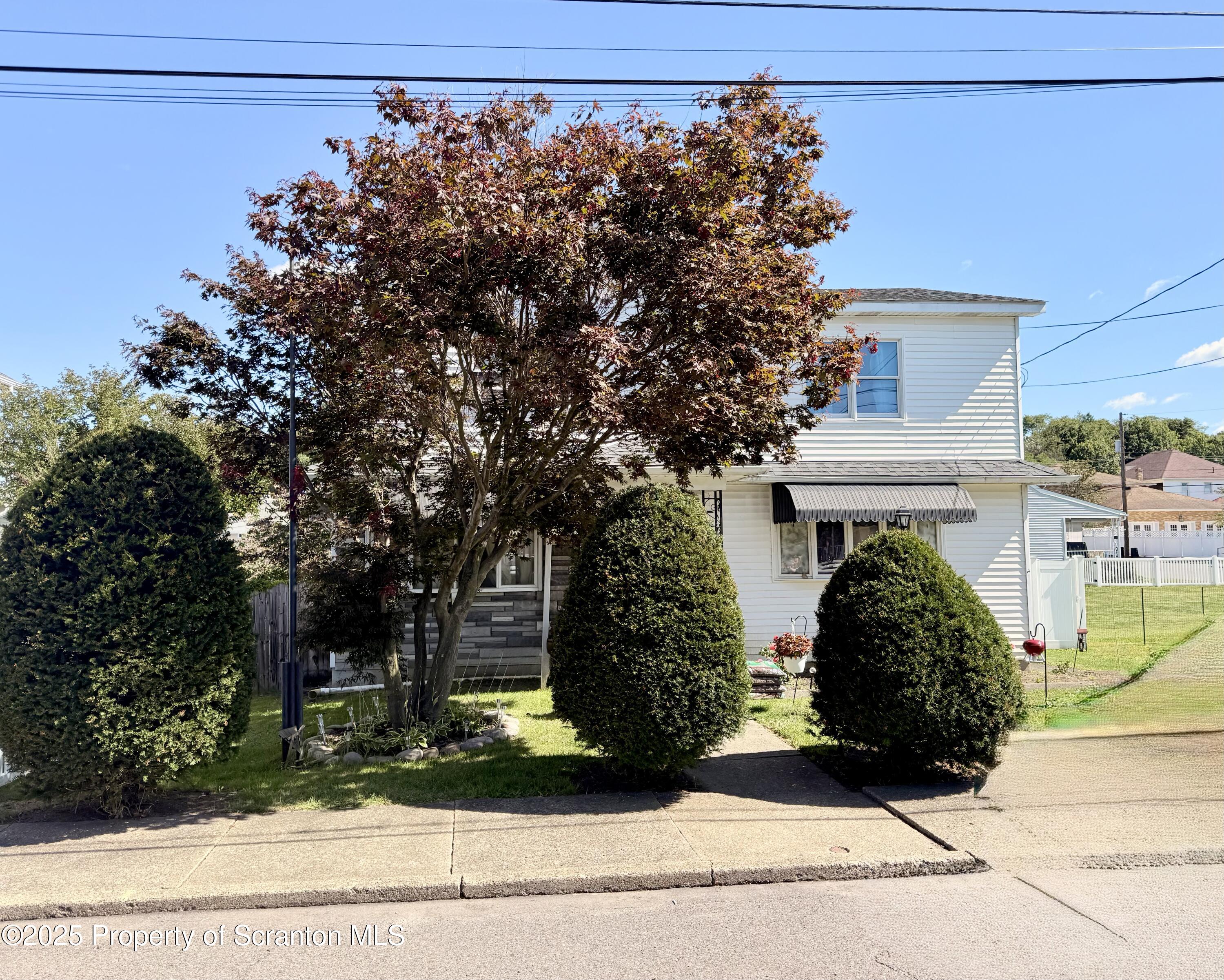 front view of a house