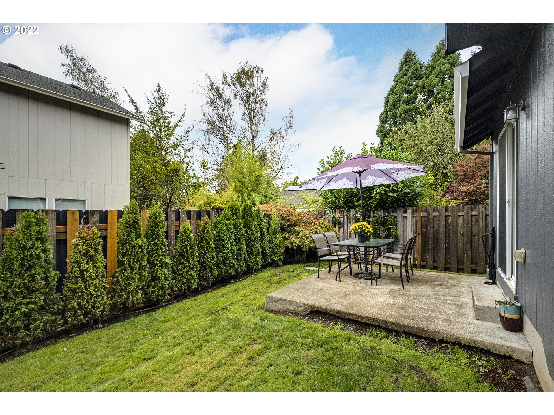 40348 Therese Street Sandy, OR 97055 - Photo 26 of 28 a view of outdoor space yard deck patio and outdoor kitchen