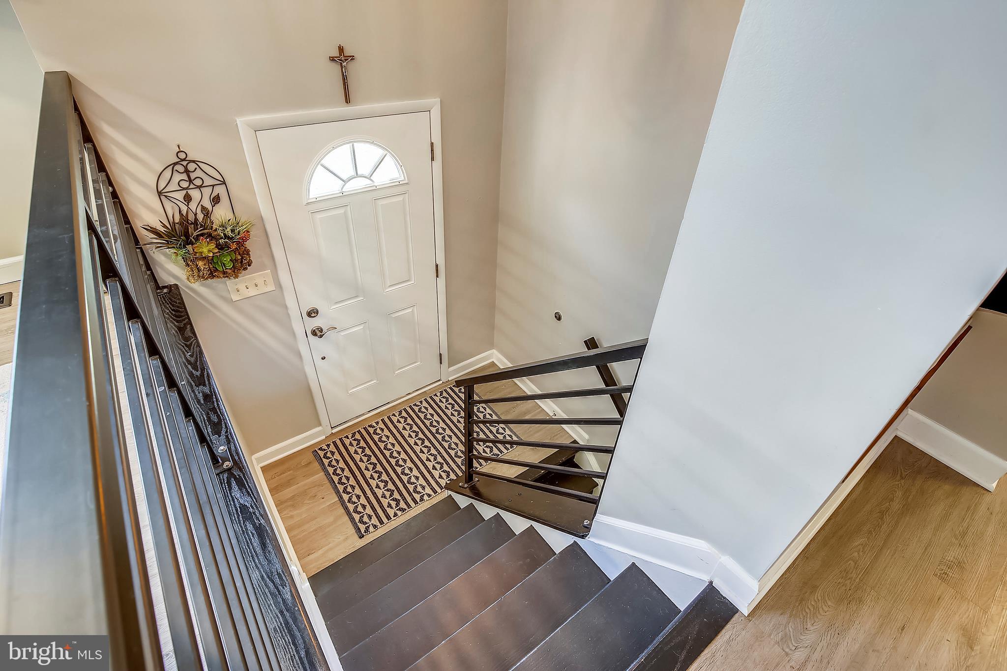 17324 Whitaker Road Poolesville, MD 20837 - Photo 6 of 32 Entrance stairway with custom fabricated handrails
