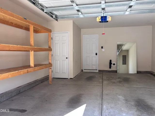 a view of front door of house