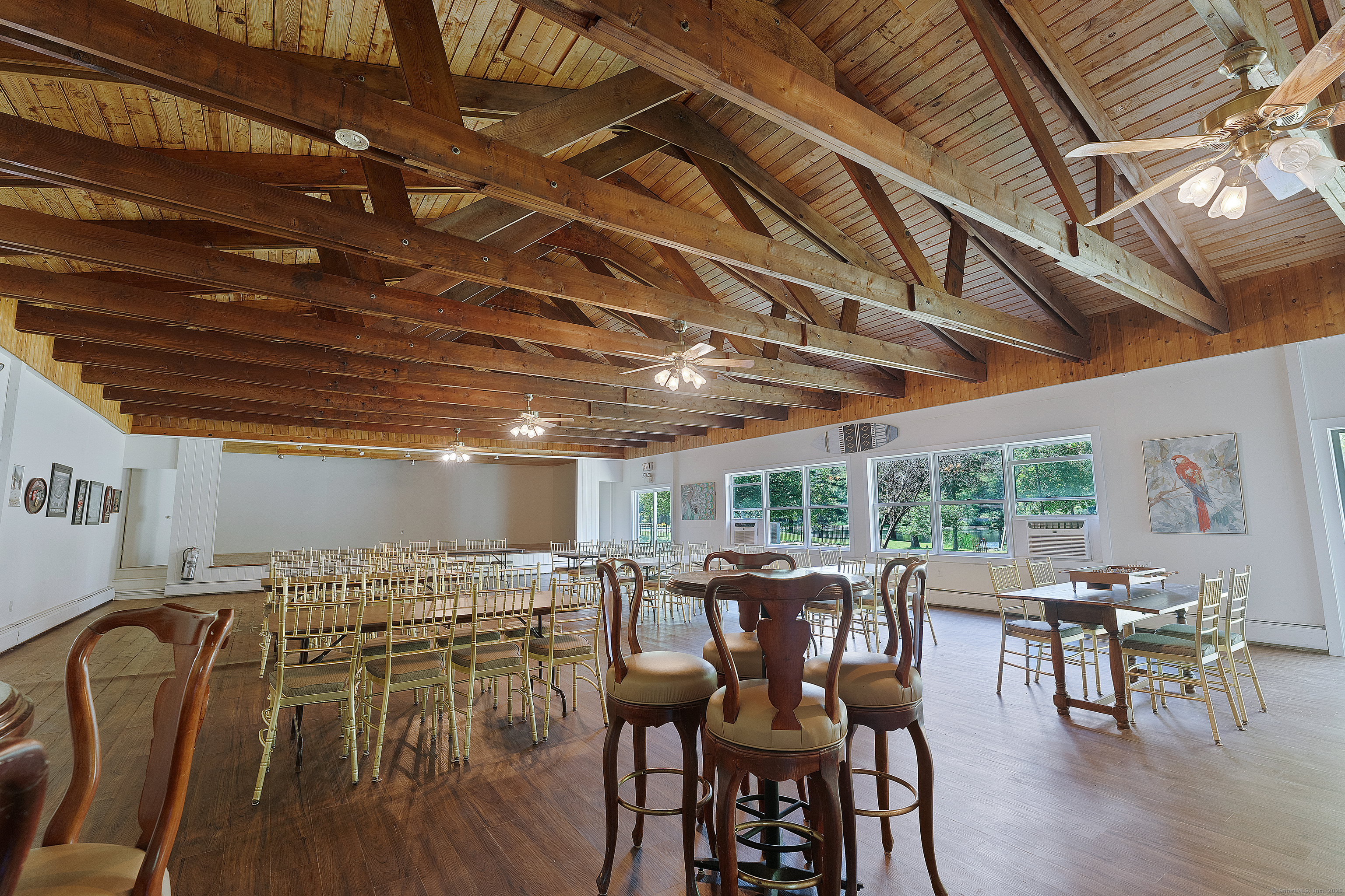 62 Big Bear Hill Road New Milford, CT 06776 - Photo 34 of 40 a view of a dining room with furniture window and outside view