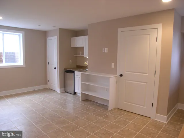 a room with storage and utility