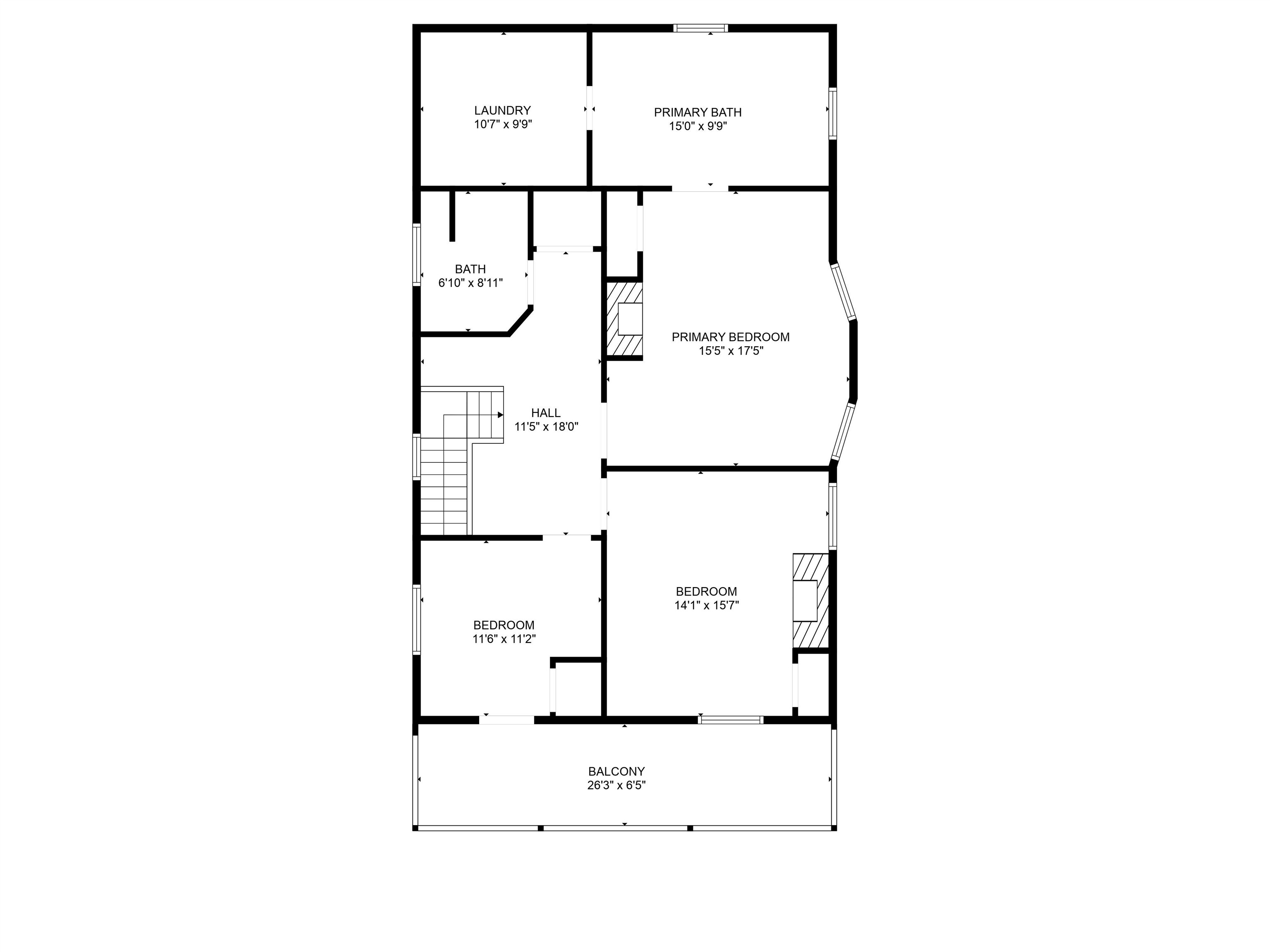 10 South Monterey Street Mobile, AL 36604 - Photo 45 of 45 View of floor plan / room layout