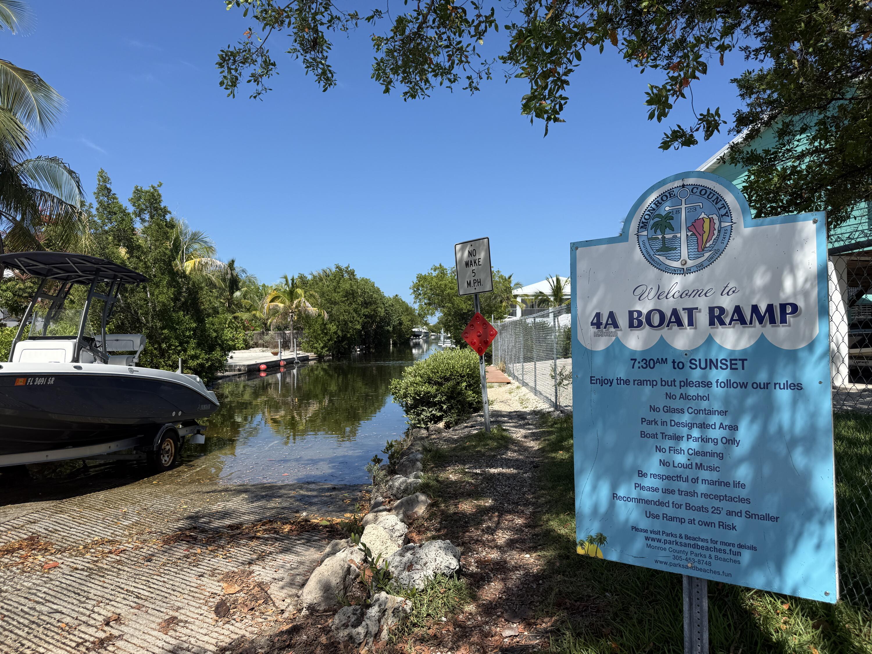 711 State Road, Unit 4A Summerland Key, FL 33042 - Photo 26 of 28 community boat ramp closeby
