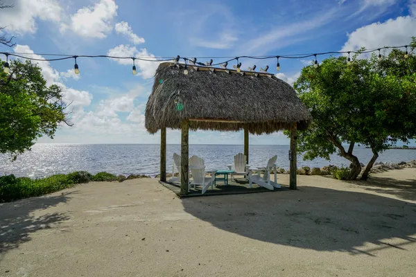 a view of a street with some trees