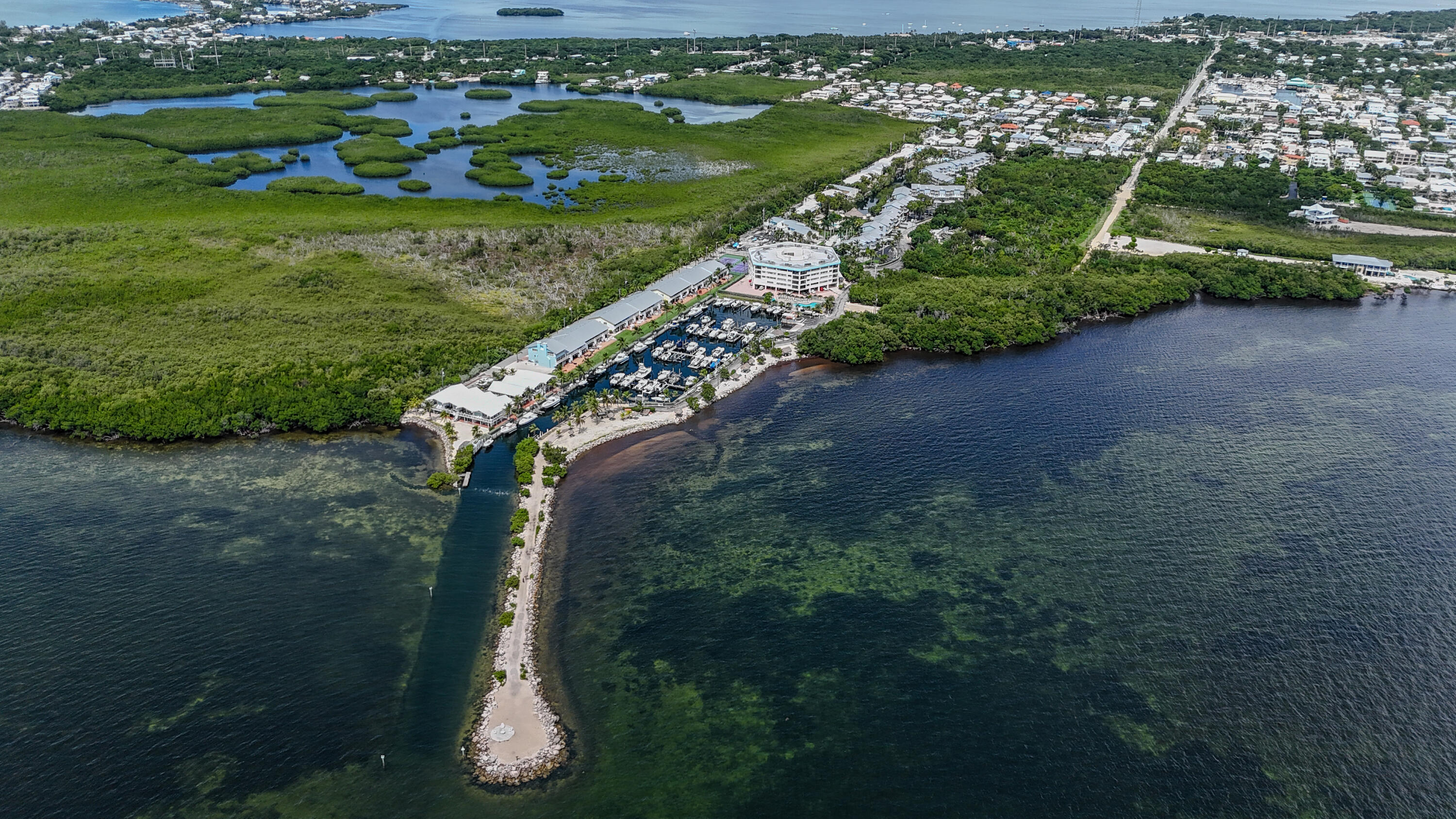 1500 Ocean Bay Drive, Unit H5 Key Largo, FL 33037 - Photo 6 of 24 a view of a garden with a lake