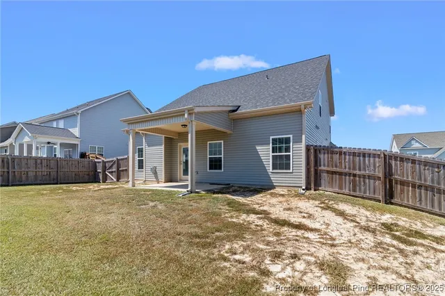 a view of a house with a outdoor space