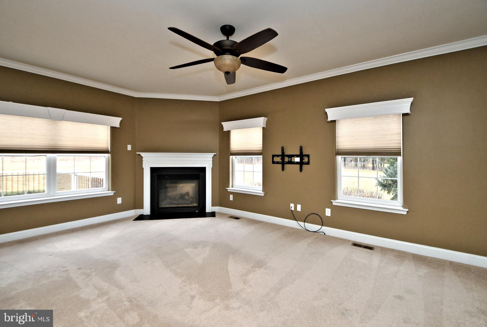 458 Buchanan Road Perkasie, PA 18944 - Photo 22 of 71 Spacious Living Room with Gas Fireplace