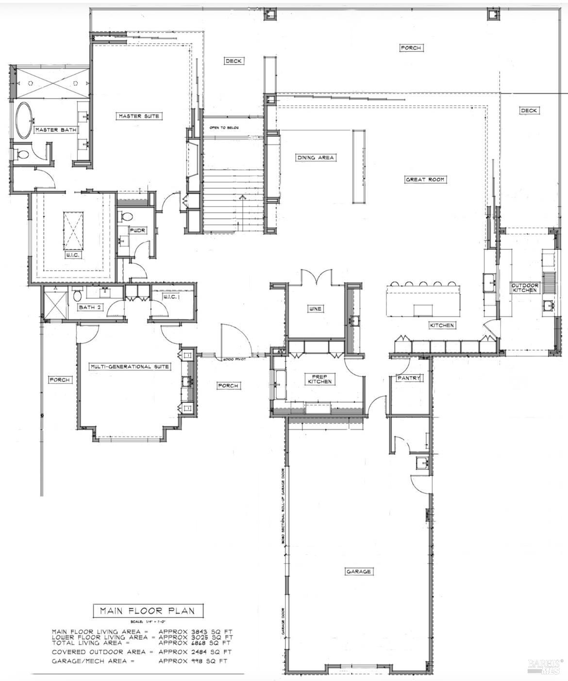 3888 Skyfarm Drive Santa Rosa, CA 95403 - Photo 17 of 18 a picture of a floor plan