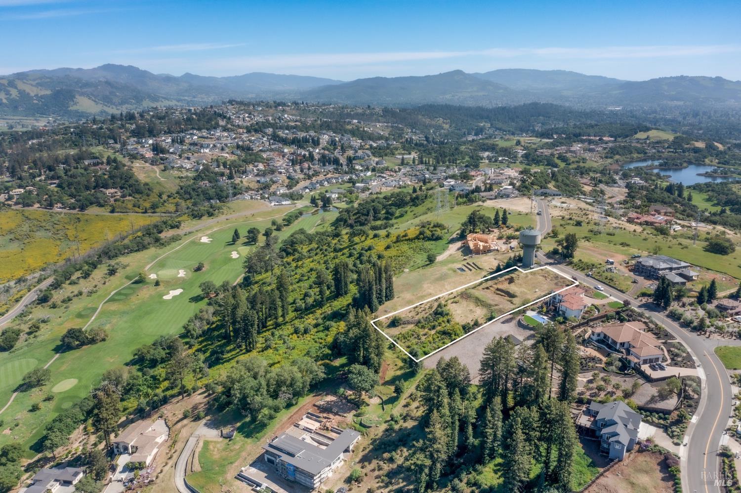 3888 Skyfarm Drive Santa Rosa, CA 95403 - Photo 7 of 18 view of city and mountain view