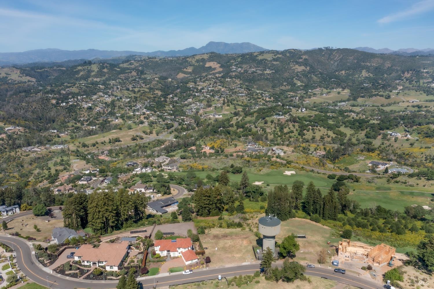 3888 Skyfarm Drive Santa Rosa, CA 95403 - Photo 8 of 18 an aerial view of a city