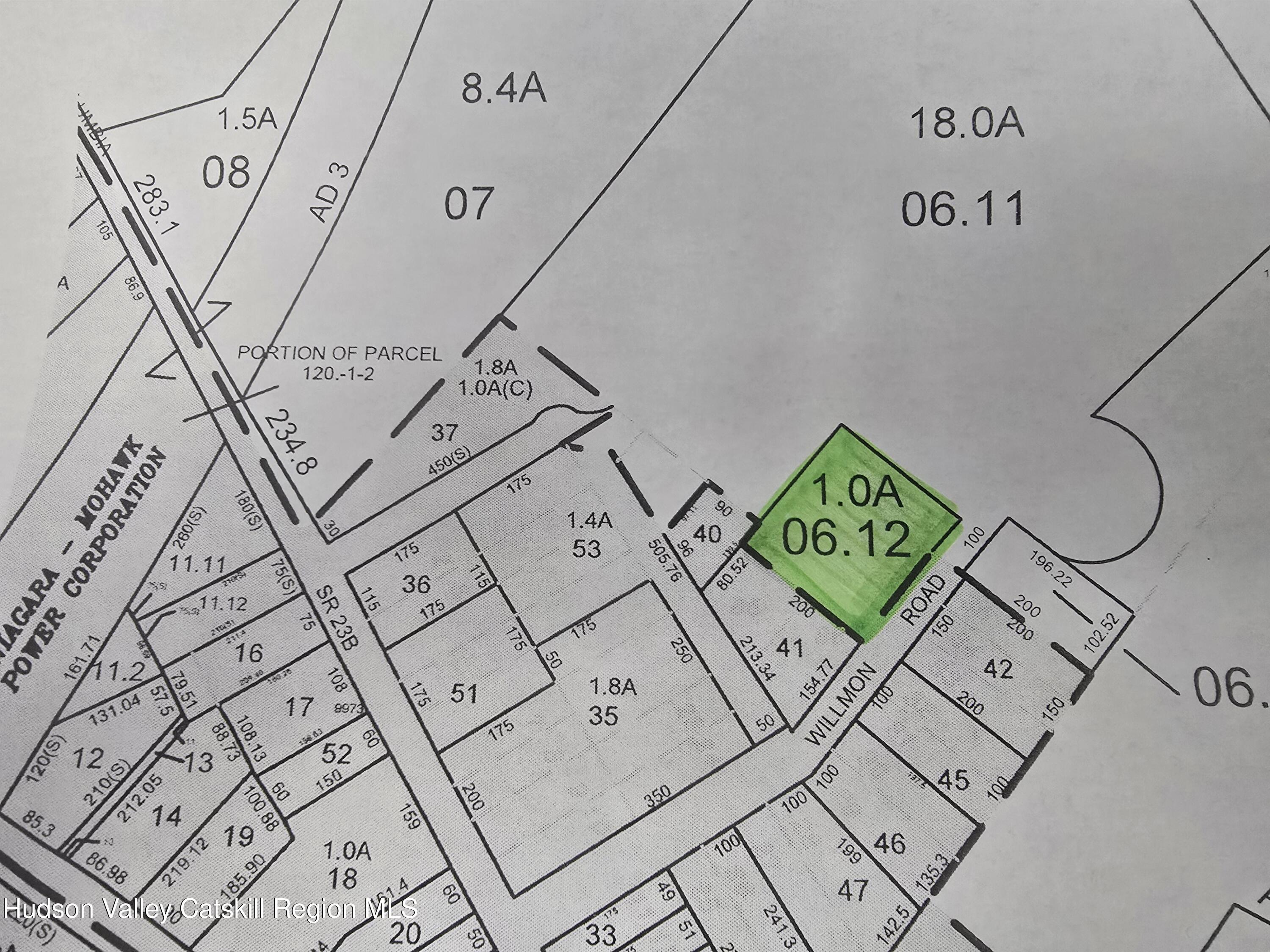 0 Willmon Road Hudson, NY 12534 - Photo 2 of 12 Tax Map