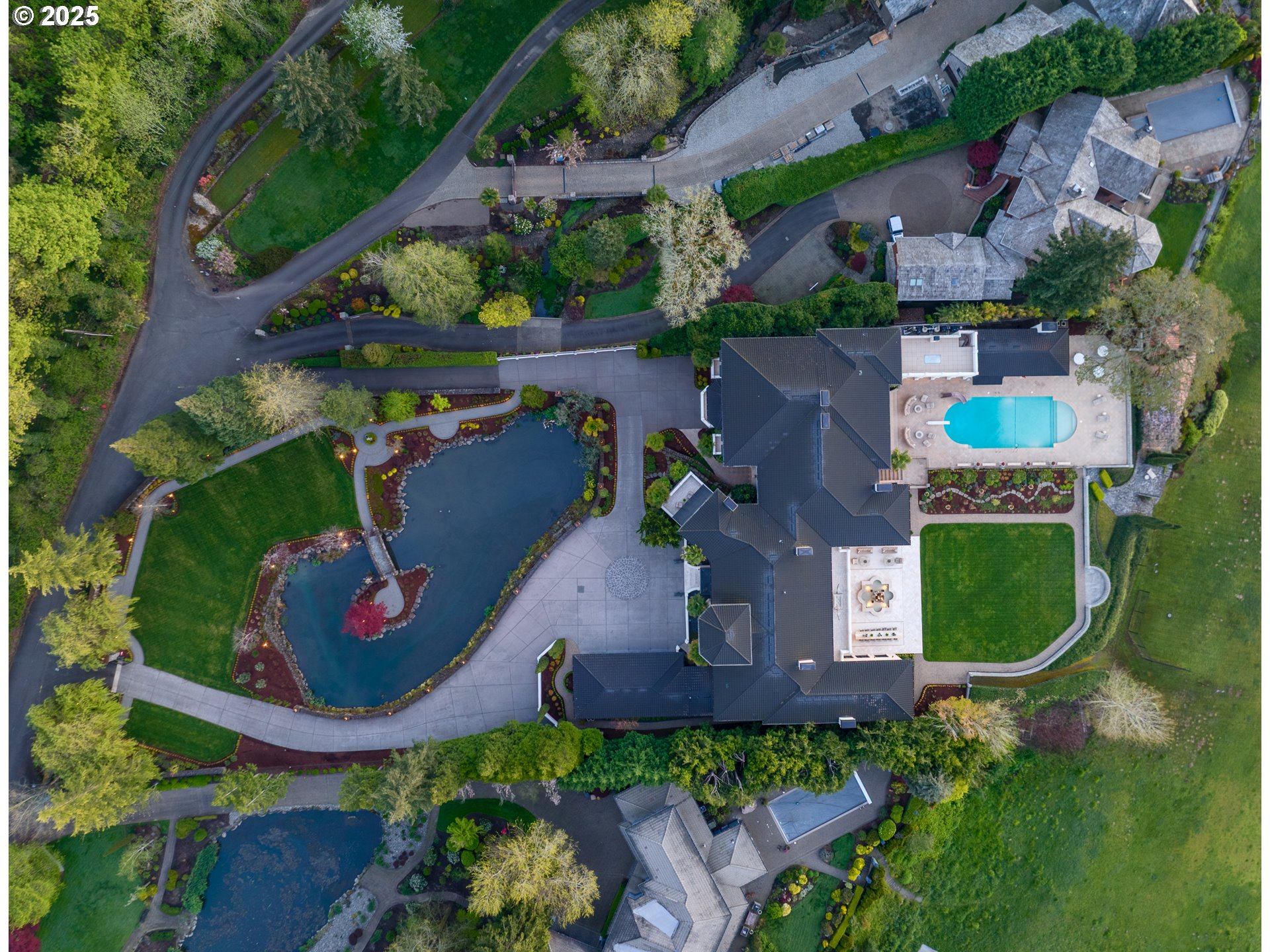 12850 South Fielding Road Lake Oswego, OR 97034 - Photo 44 of 48 Drone View/UAV