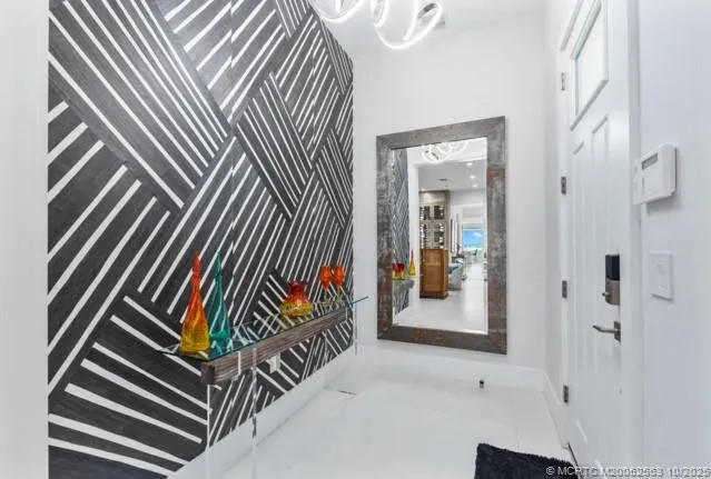 a view of an entryway