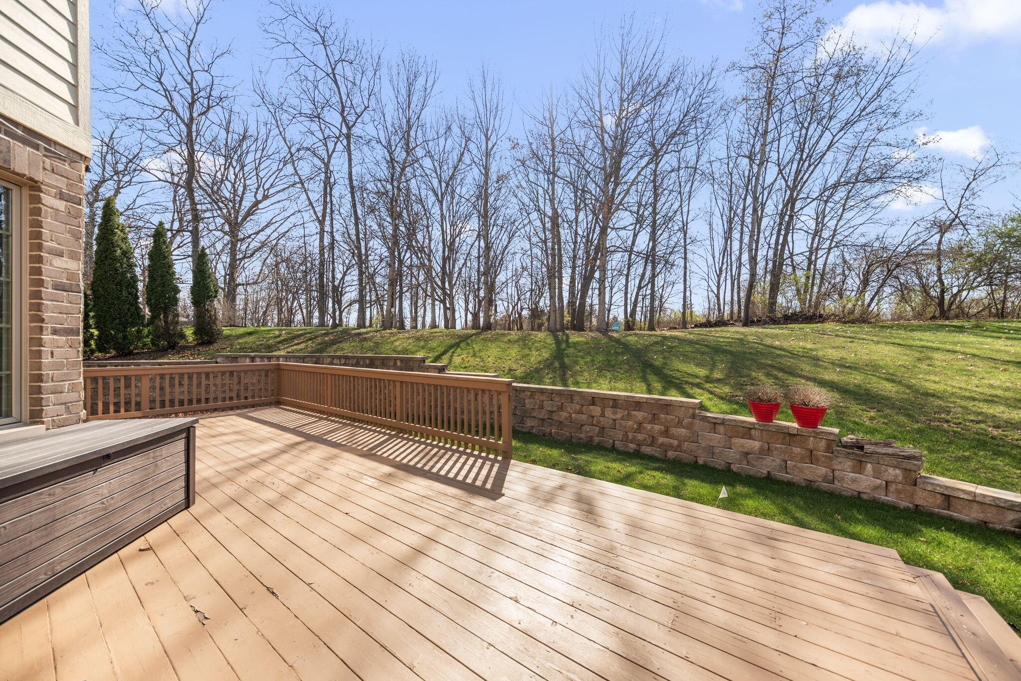 9080 Winding Trail St. John, IN 46373 - Photo 34 of 34 a view of a backyard