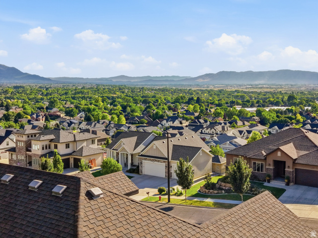 441 South 2080th Street East Springville, UT 84663 - Photo 55 of 64 Expansive neighborhood with diverse architectural styles, mature landscaping, and mountain backdrops