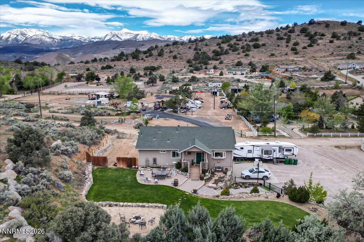15770 Rocky Vista Road Reno, NV 89521 - Photo 56 of 68 an aerial view of a house with outdoor space