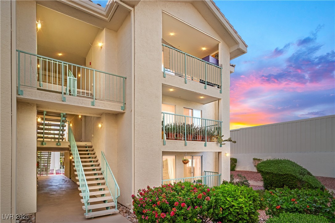 3550 Bay Sands Drive, Unit 1050 Laughlin, NV 89029 - Photo 1 of 71 Property at dusk with stairs