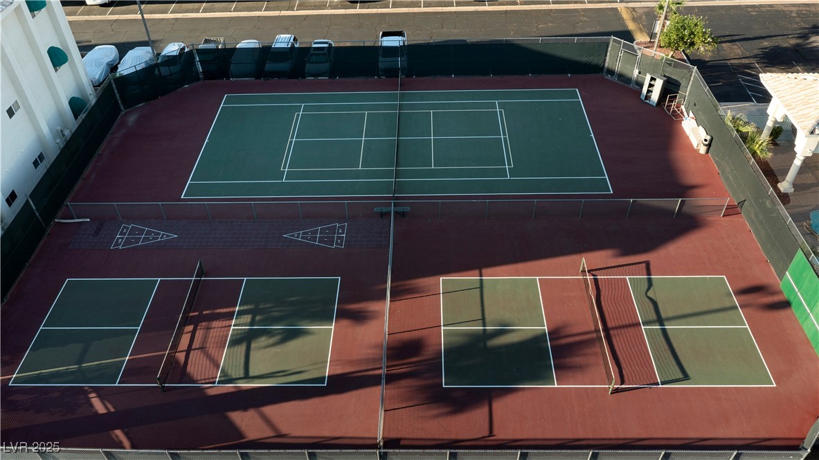 3550 Bay Sands Drive, Unit 1050 Laughlin, NV 89029 - Photo 65 of 71 View of the Tennis / Pickleball Courts and the 2nd Community Pool, Hot Tub, and patio area