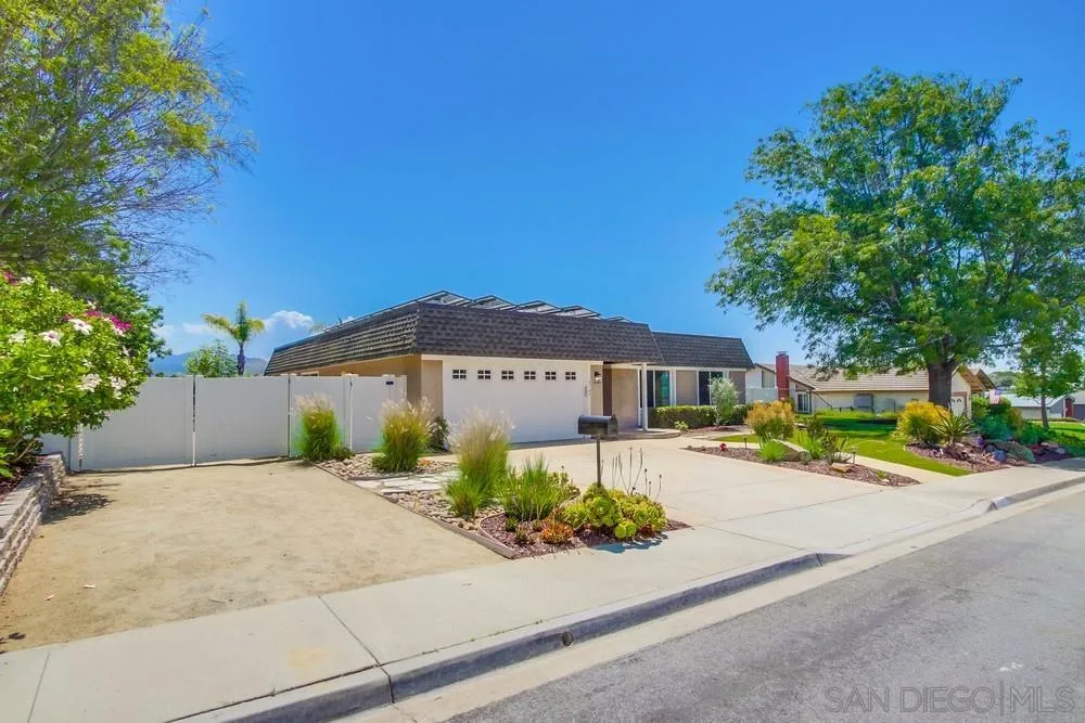 14747 Dash Way Poway, CA 92064 - Photo 3 of 65 front view of a house with a yard