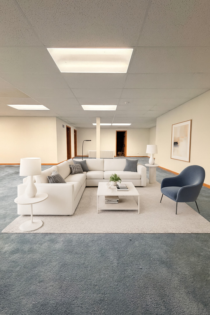 1255 Waterfront Lane Pingree Grove, IL 60140 - Photo 15 of 17 a living room with furniture and a large window