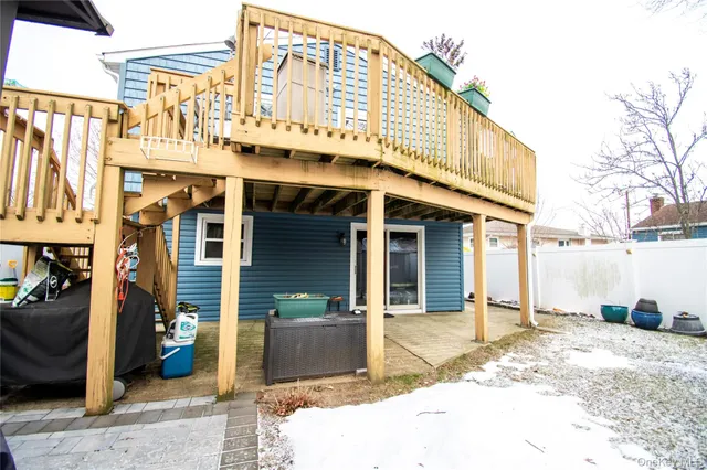 a view of a building with a street view