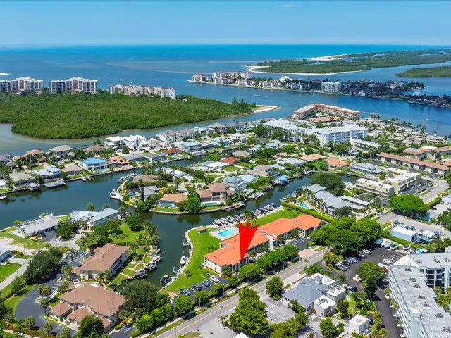 a view of a city with ocean view