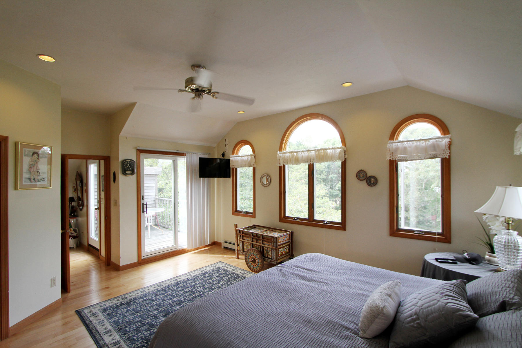 515 Steele Road Eastham, MA 02642 - Photo 11 of 33 Master bedroom with deck