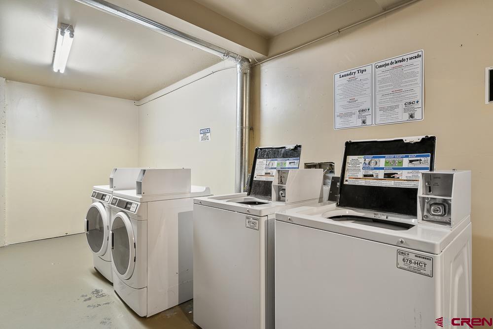 34237 Highway 550, Unit 18 Durango, CO 81301 - Photo 20 of 21 a utility room with dryer and washer