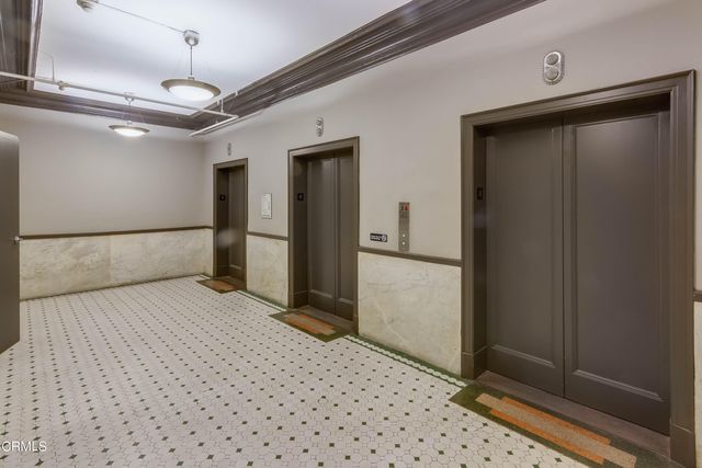 a view of empty room