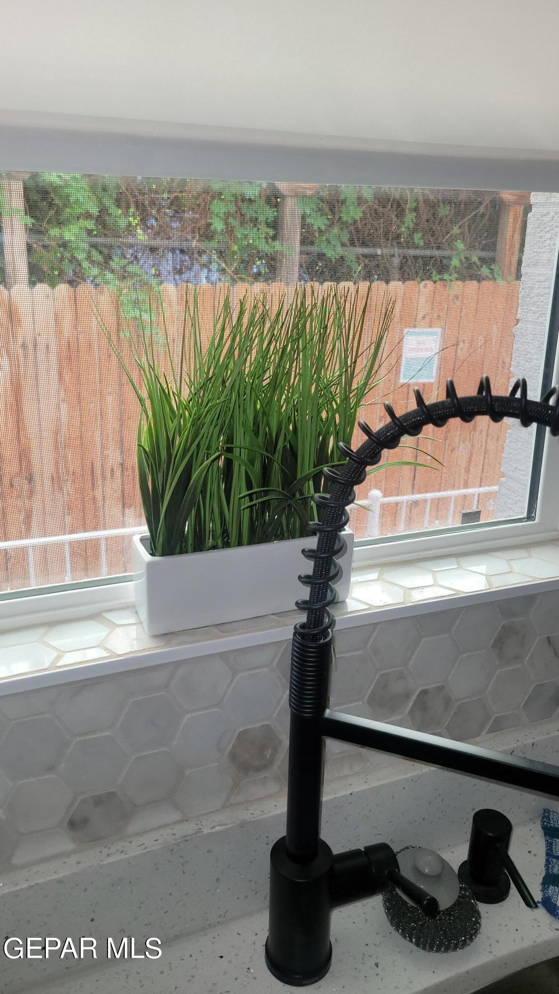 4012 Trowbridge Drive, Unit A FURNISHED El Paso, TX 79903 - Photo 30 of 53 a vase of flowers sitting on a floor next to a window